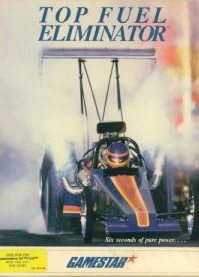 Top Fuel Eliminator Commodore 64  box art